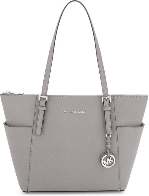 michael kors pearl gray|Women's Grey Designer Handbags .